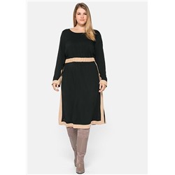 Da. Blusenkleid Время выкупа ВЫКУПАТЬ СРАЗУ, Выкуп возможен в случае ВЫКУП БЕЗ ИЗМЕНЕНИЯ ЦЕНЫ, Размер 46, Производитель Sheego, Цвет schwarz