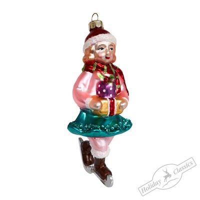 Фигуристка (стекло) 6,5х6,5х14 см