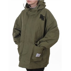 3097 GREEN Куртка демисезонная женская (100 гр. холлофайбер)