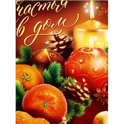 Ланч - бокс новогодний «Счастья в дом», 700 мл