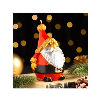 УЦЕНКА Свеча декоративная «Санта», 12×8.6×7.4 см