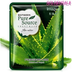 IMAGES маска тканевая с алое очищение и увлажнение 40 г 5