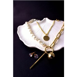 Двойное колье "Тандем стиля" + Подарок