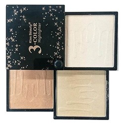 Хайлайтер Kiss Beauty Highlighter 3 Color № 3 15 g