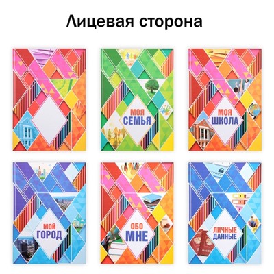 Папка школьная на кольцах «Портфолио школьника», 13 листов-разделителей, 24,5 х 32 см.