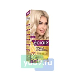 Крем-краска для волос ECLAIR, тон 10.0 - Блонд, с маслами OMEGA 9, 150 мл