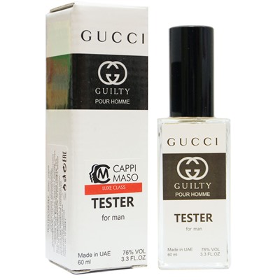 Tester LUXE Gucci Guilty For Men 60 ml