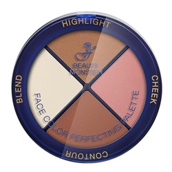 FFLEUR Средство для макияжа 4в1 BEAUTY MONSTER №2