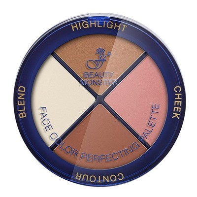 FFLEUR Средство для макияжа 4в1 BEAUTY MONSTER №2