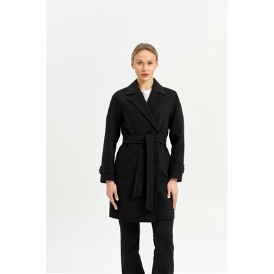 Пальто женское демисезонное 22970 (черный)