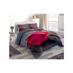 3Д Постельное Белье (2 сп. ЕВРО) 3D DIGITAL %100 COTTON - Le Jardin D'OR