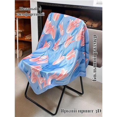 Платок шелковый "Тюльпаны" Арт 9062/7