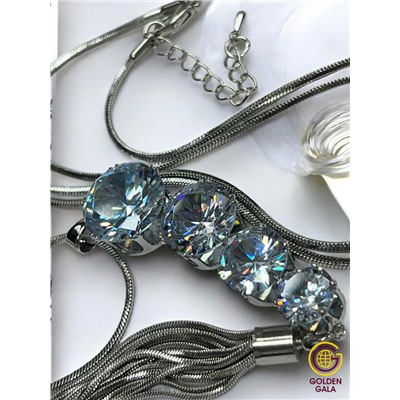 Украшение на шею цепочка длинная с кулоном П21 Арт 2145/1