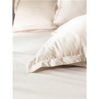 Простыня на резинке SL Home Tencel 200*200+30 см , цв. бежевый