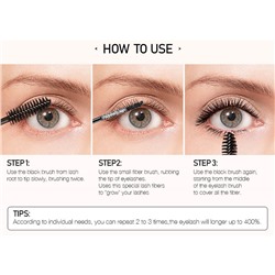 Тушь для ресниц O.TWO.O Miracle Mascara 2 in 1 8 g