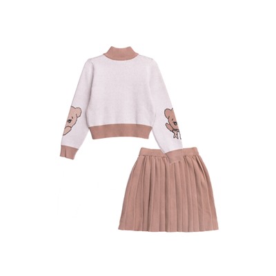 Комплект для девочки: кардиган, юбка