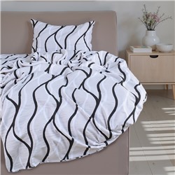 Постельное бельё 1,5сп Экономь и Я 150*225см, 150*225см, 50*70см-1шт, 60г/м2, микрофибра