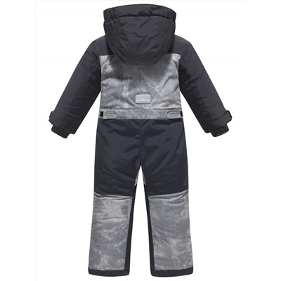 Комбинезон подростковый зимний для мальчика цвета хаки 9403Kh