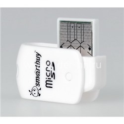 Картридер Smartbuy (SBR-706-W) для Micro SD (белый)