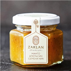 Джем Манговый дайкири (манго-апельсин-семена чиа-ром)