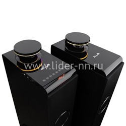 Колонка 08" (30-51 HOME SOUND) динамик 4шт/2х8"; 2х4"; 2х1.5" комплект 2 колонки ELTRONIC (черная)