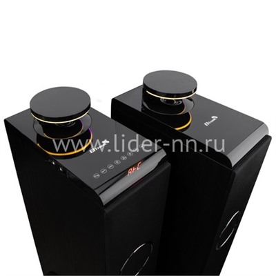 Колонка 10" (30-49 HOME SOUND) динамик 6шт/2х10";4х4"; 2х1.5" комплект 2 колонки ELTRONIC (черная)