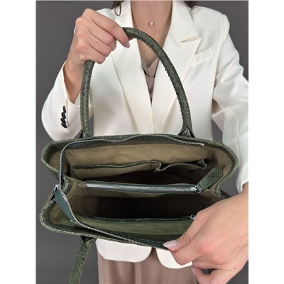 Сумка женская из кожи питона