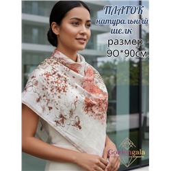 Платок из натурального шелка "Нежность прикосновения" Арт В1057/07