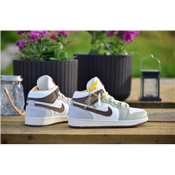 Ретроспективные Air Jordan 1 High OG из натуральной кожи и замши