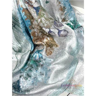 Платок из натурального шелка "Нежность прикосновения" Арт В1057/10