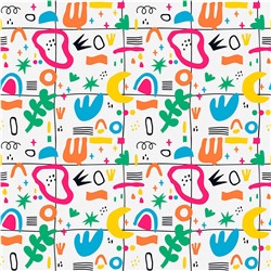 Постельное белье, комплект 1,5 спальный "Каляка-Маляка", 4 предмета: пододеяльник 145х215см, простыня 150х215см, 2 наволочки 70х70см с клапаном-запахом, бязь "Комфорт" 121г/м2, хлопок 100%, упаковка "классическая" ПВХ 32х41см, "Домашняя мода" (Россия