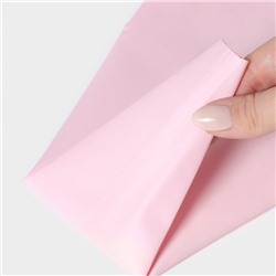 Кондитерский мешок Доляна «Алирио», 45.5×25.5 см, розовый