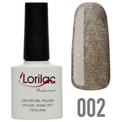 Гель лак Lorilac Professional Disco (светоотражающий) № 2 10 ml