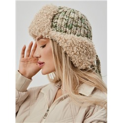Ушанка на флисе с шерстью мериноса ESW 24140