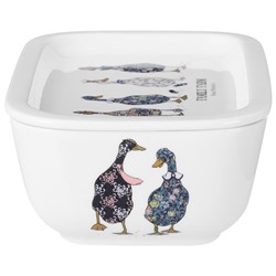 БЛЮДО С КРЫШКОЙ LEFARD "FAMILY FARM" ПРЯМОУГ. 16,5*11,5*6 СМ 490 МЛ (КОР=24ШТ.)