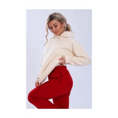Брюки женские из футера с начесом #029501472