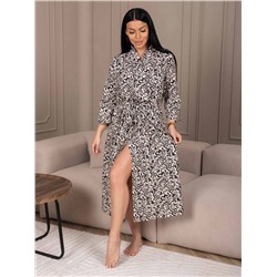 Женский халат мод.1874/8 / Бежевый