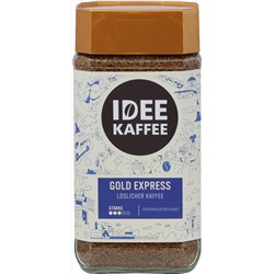 IDEE KAFFEE. Gold Express 200 гр. стекл.банка
