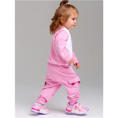 Комплект для девочки: толстовка, брюки
