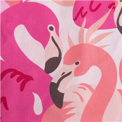 Постельное бельё Этель 1,5 сп "Flamingo garden" 143х215 см, 150х214 см, 50х70 см -1 шт, 100% хлопок, бязь