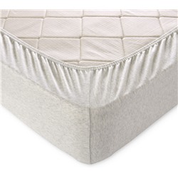 Простыня на резинке Имбирь меланж Текс-Дизайн