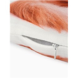Подушка «Этель» Gingerl cat, 40×33 см, 100% п/э, велюр