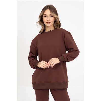 Джемпер женский 23-415L3-33 коричневый