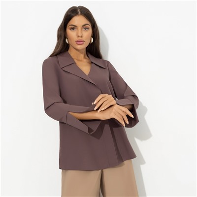 Блуза без застёжки, Амбассадор стиля (brown)