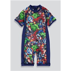 Kids Marvel Avengers Surf Suit (12mths-5yrs)