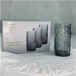 200-008 Набор из 6 стаканов 340мл. в под.уп.(х6)Стекло