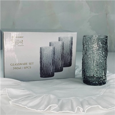 200-008 Набор из 6 стаканов 340мл. в под.уп.(х6)Стекло