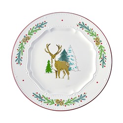 Набор из четырех тарелок Nordic winter из коллекции New Year Essential, Ø23 см