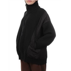 3155 BLACK Куртка-кардиган женская (90% хлопок, 10% синтепон)