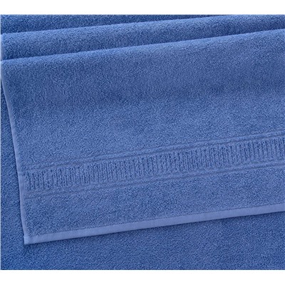 Полотенце махровое Орнамент синий Текс-Дизайн